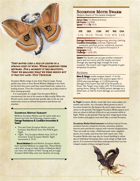 The Dnd Magic Moth: A Hidden Gem in Fantasy Fiction